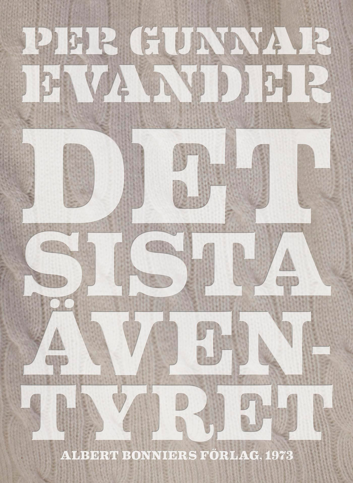 Det sista äventyret – E-bok