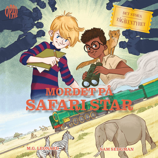 Det stora tågäventyret - Mordet på Safari Star – Ljudbok