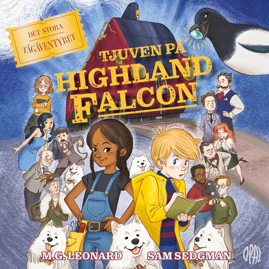Det stora tågäventyret - Tjuven på Highland Falcon – Ljudbok