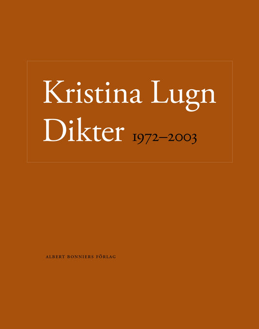 Dikter 1972-2003 – E-bok