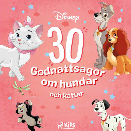Disney: 30 Godnattsagor om hundar och katter – Ljudbok