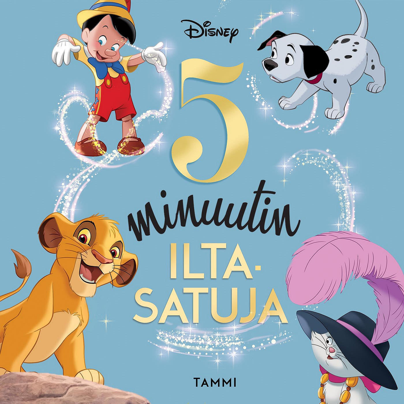 Disney 5 minuutin iltasatuja – Ljudbok