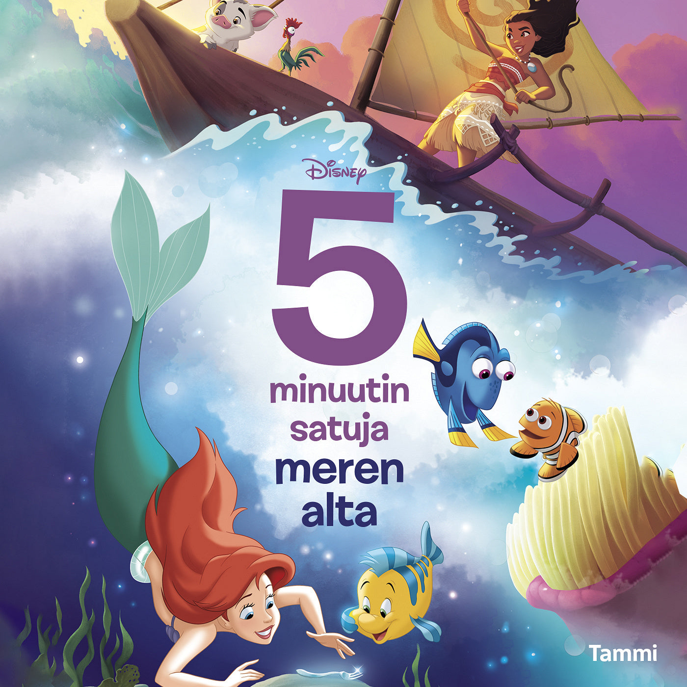 Disney. 5 minuutin satuja meren alta – Ljudbok