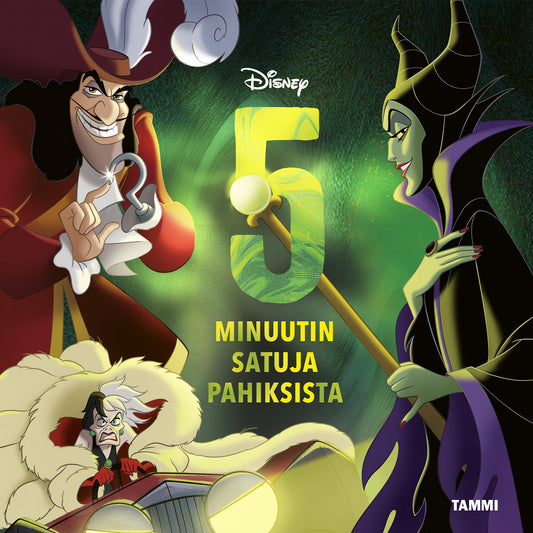 Disney. 5 minuutin satuja pahiksista – Ljudbok