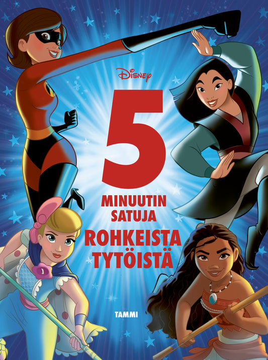 Disney. 5 minuutin satuja rohkeista tytöistä – E-bok