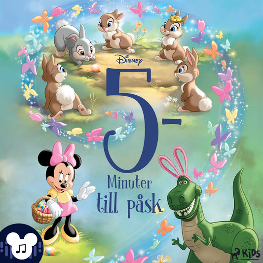 Disney – Fem minuter till påsk – Med ljud och musik! – Ljudbok