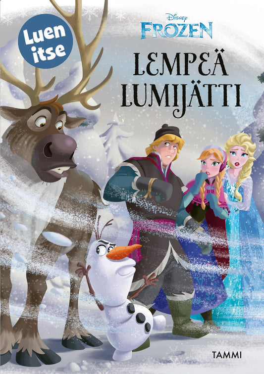 Disney. Frozen. Lempeä lumijätti. Luen itse – E-bok