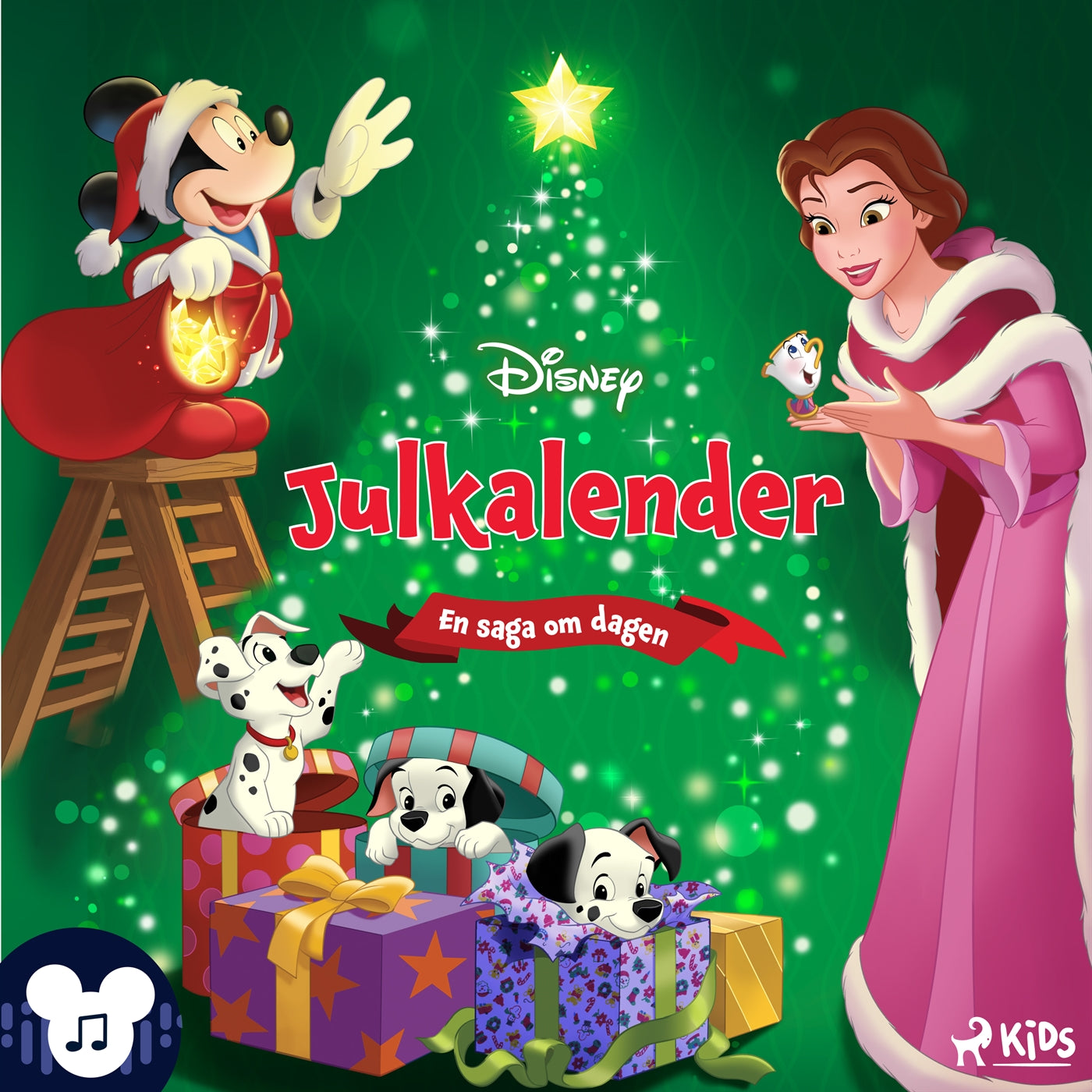 Disney Julkalender – En saga om dagen – Med ljud och musik! – Ljudbok