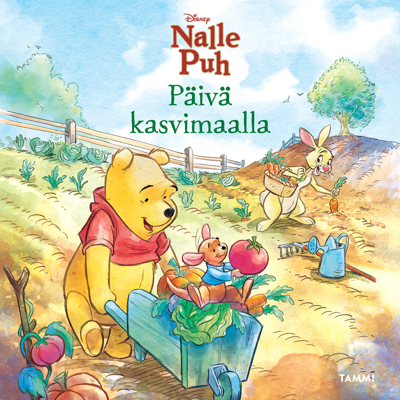 Disney. Nalle Puh. Päivä kasvimaalla – Ljudbok