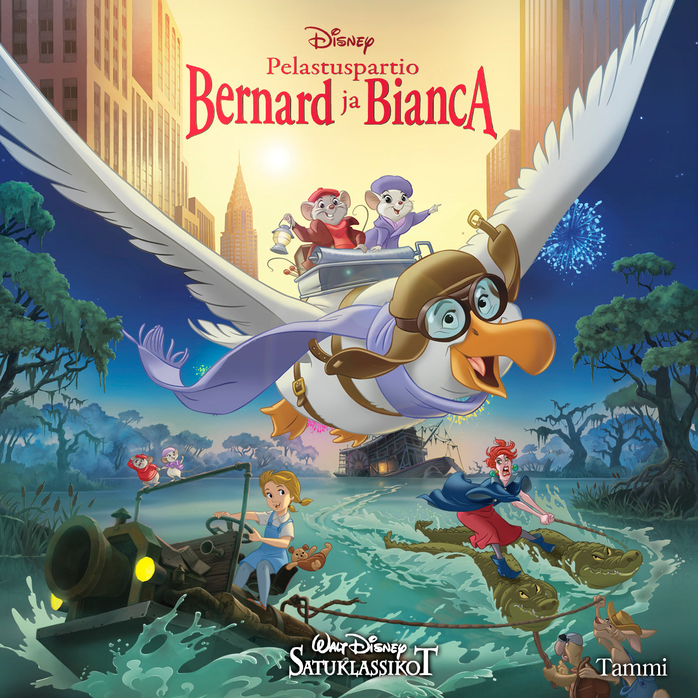 Disney. Pelastuspartio Bernard ja Bianca. Satuklassikot – Ljudbok