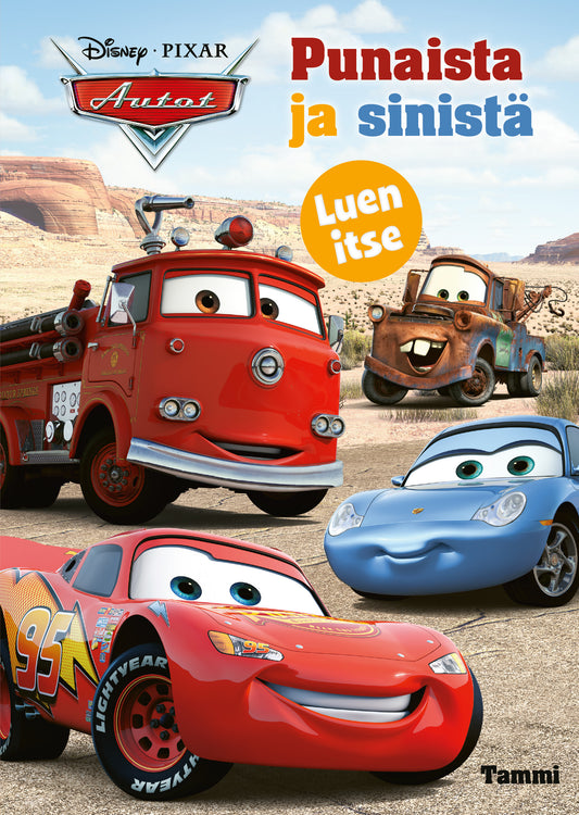 Disney Pixar Autot. Punaista ja sinistä. Luen itse – E-bok