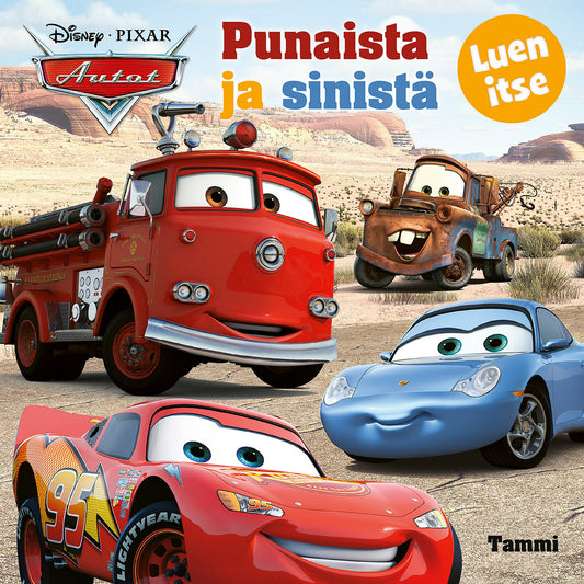 Disney Pixar Autot. Punaista ja sinistä. Luen itse – Ljudbok