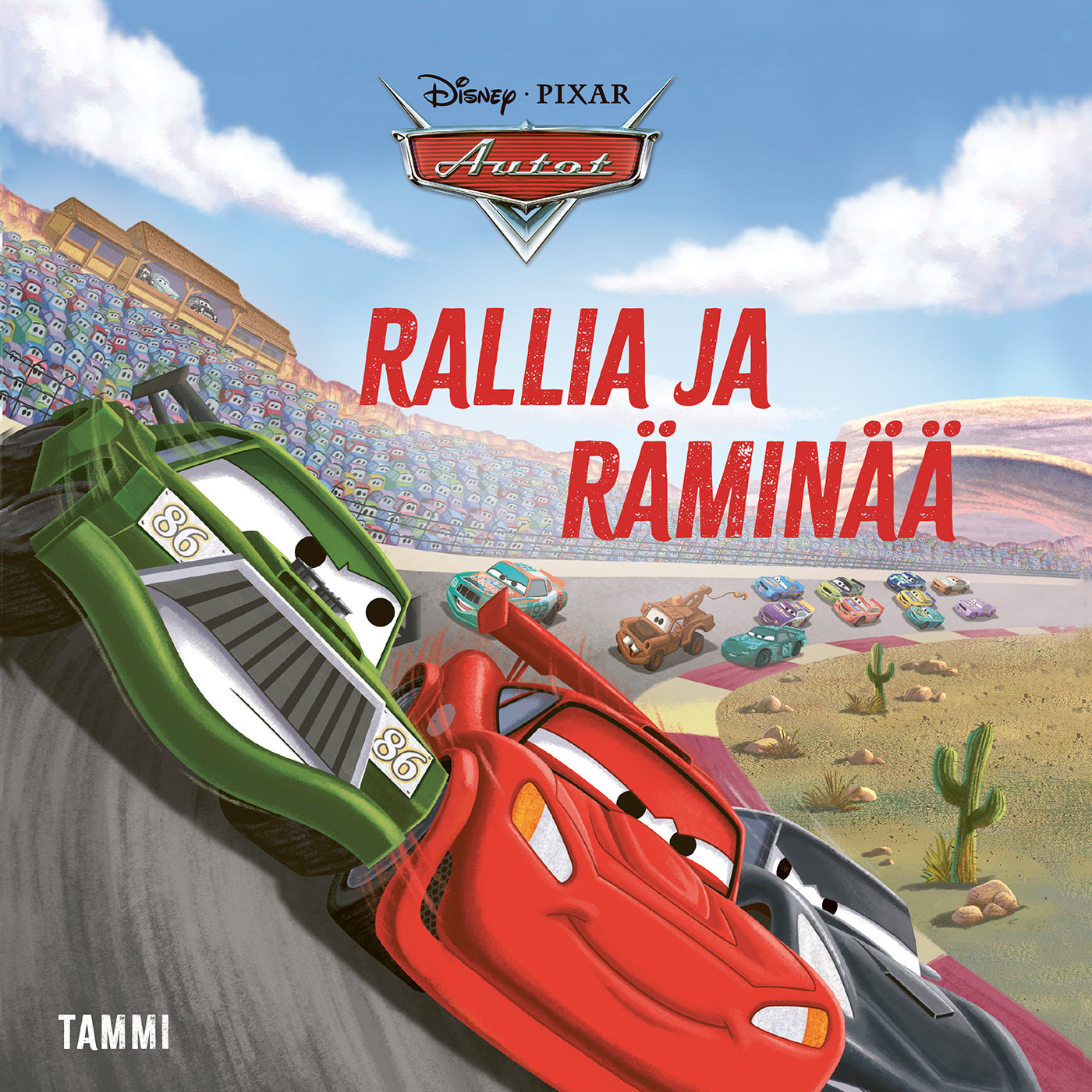 Disney Pixar Autot. Rallia ja räminää – Ljudbok