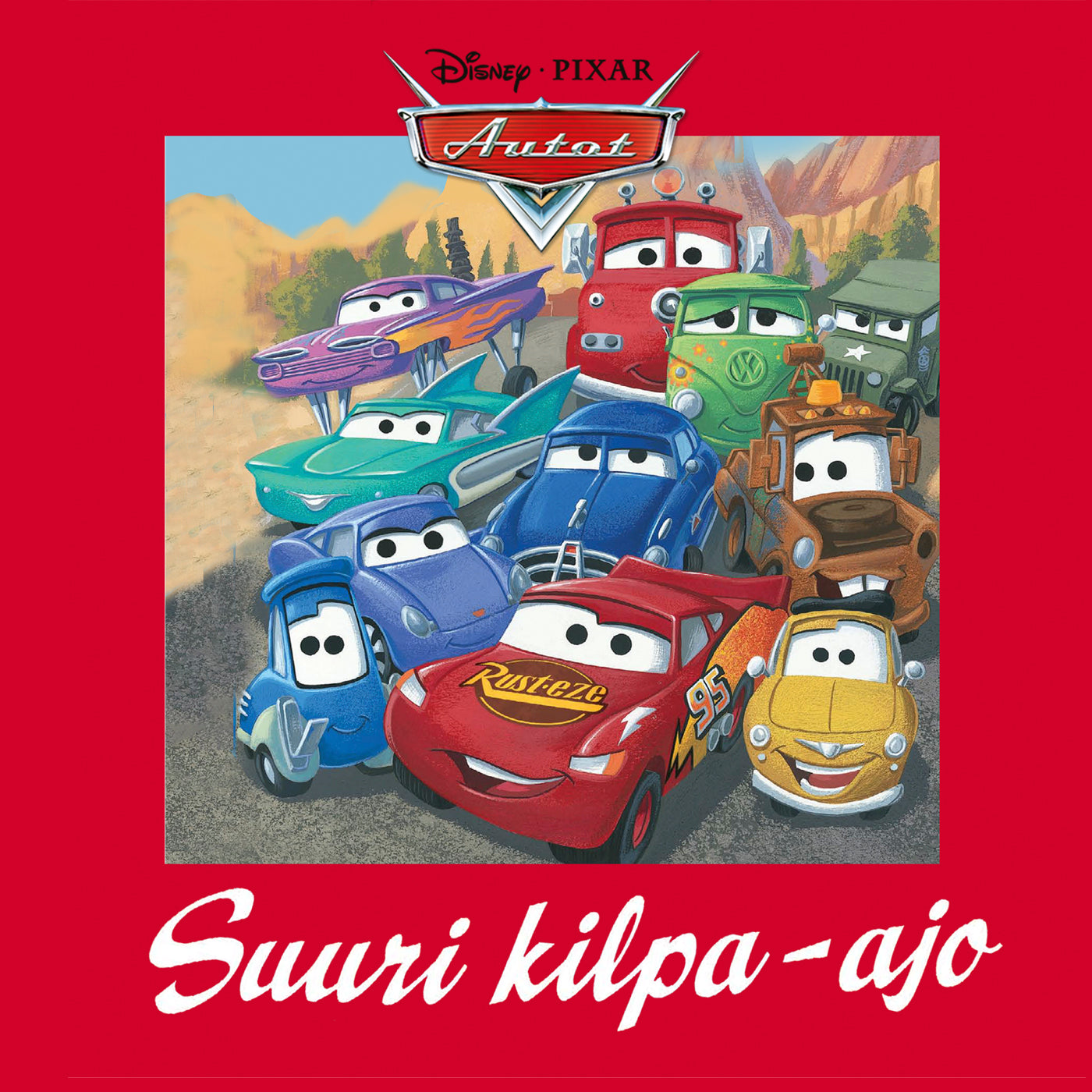Disney Pixar Autot. Suuri kilpa-ajo – Ljudbok