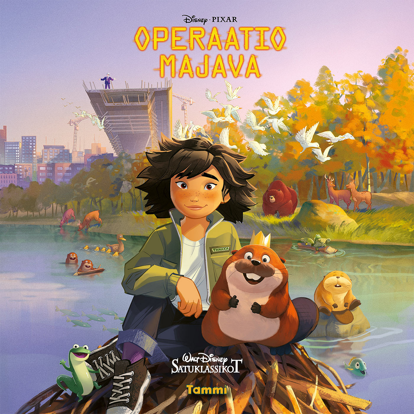 Disney Pixar. Operaatio majava. Satuklassikot – Ljudbok