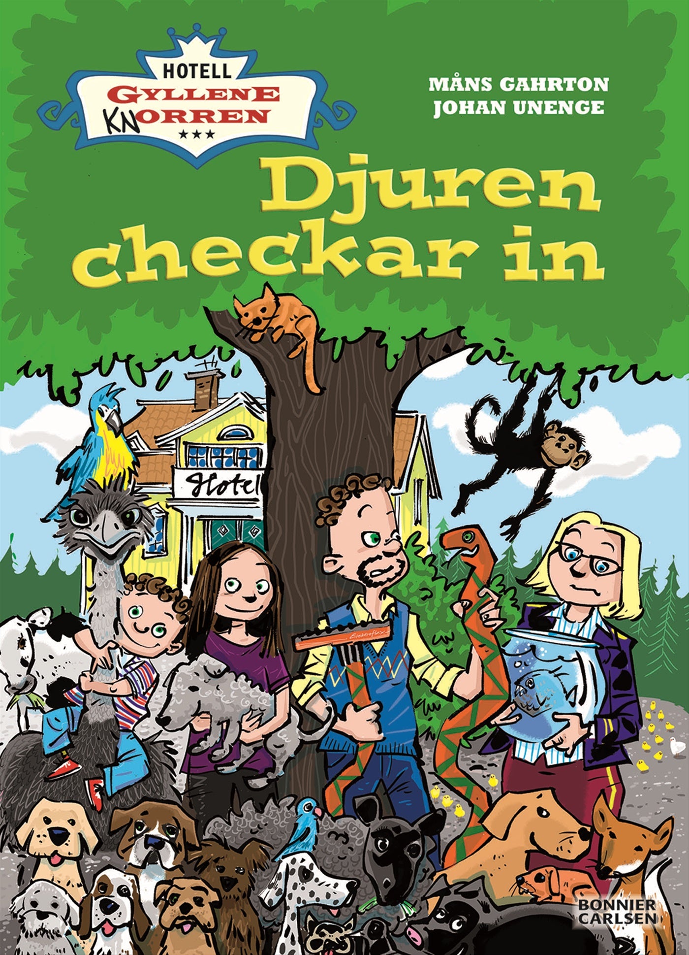 Djuren checkar in – E-bok