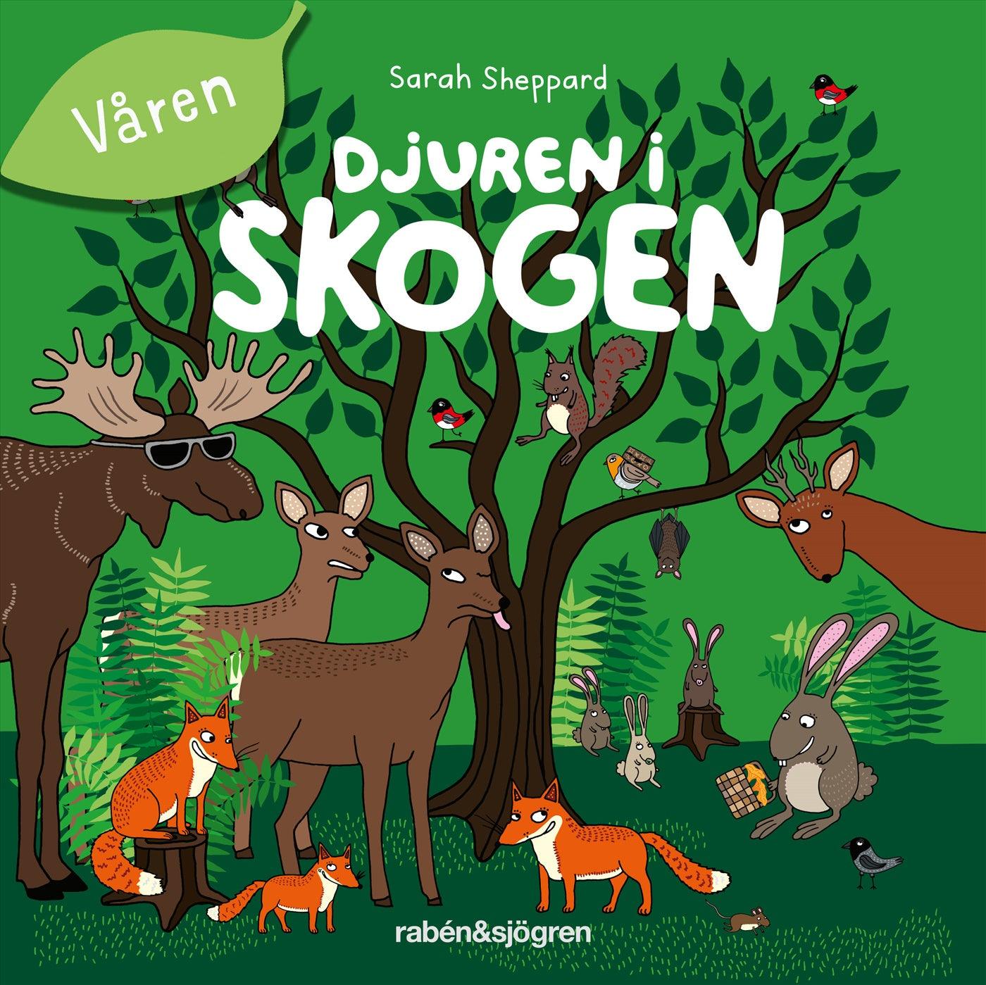 Djuren i skogen - Våren – Ljudbok