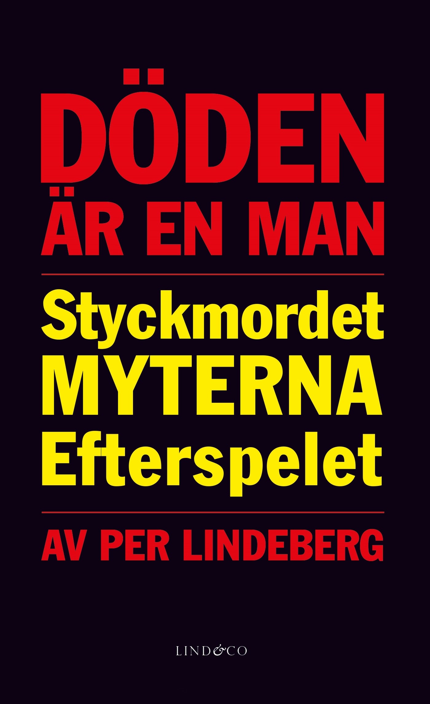 Döden är en man – E-bok