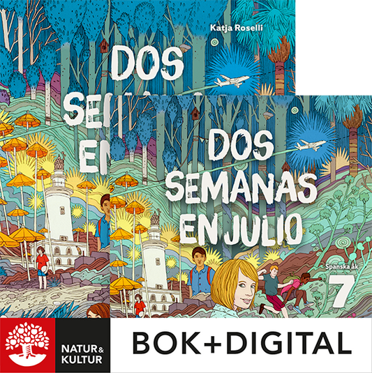 Dos semanas en julio 7 Paket Bok+Digital