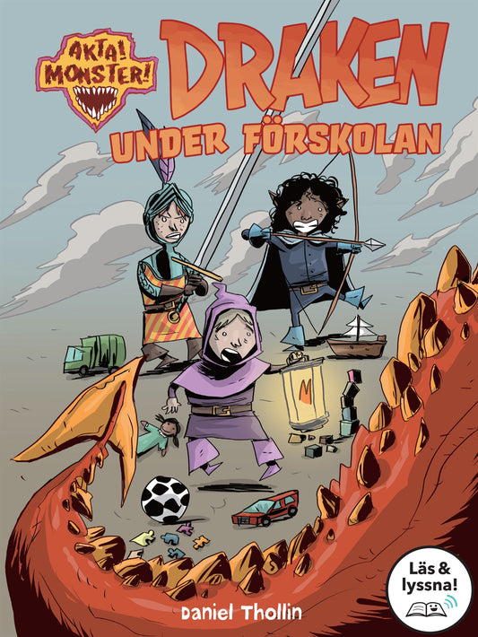 Draken under förskolan (Läs & lyssna) – E-bok