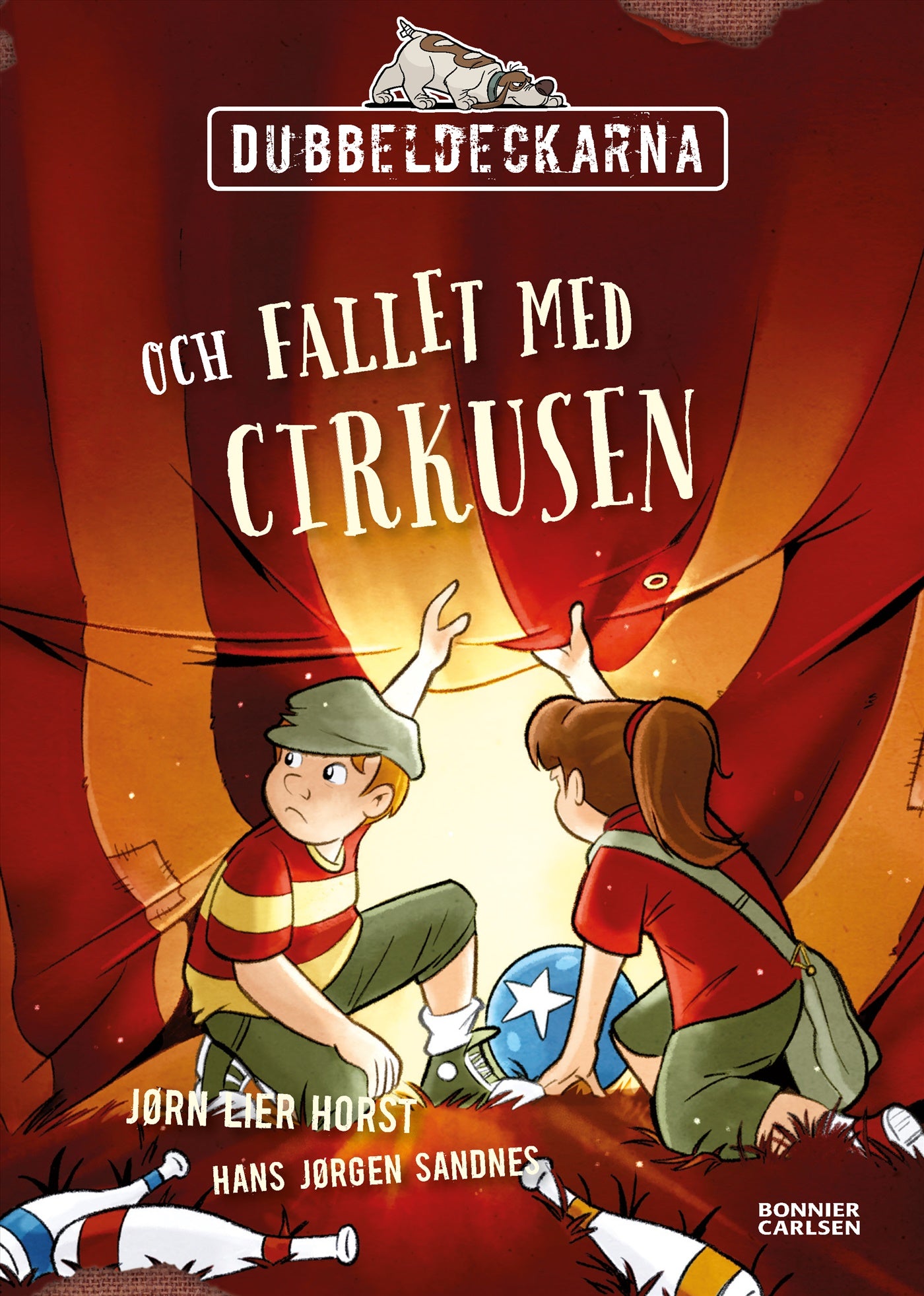 Dubbeldeckarna och fallet med cirkusen – E-bok