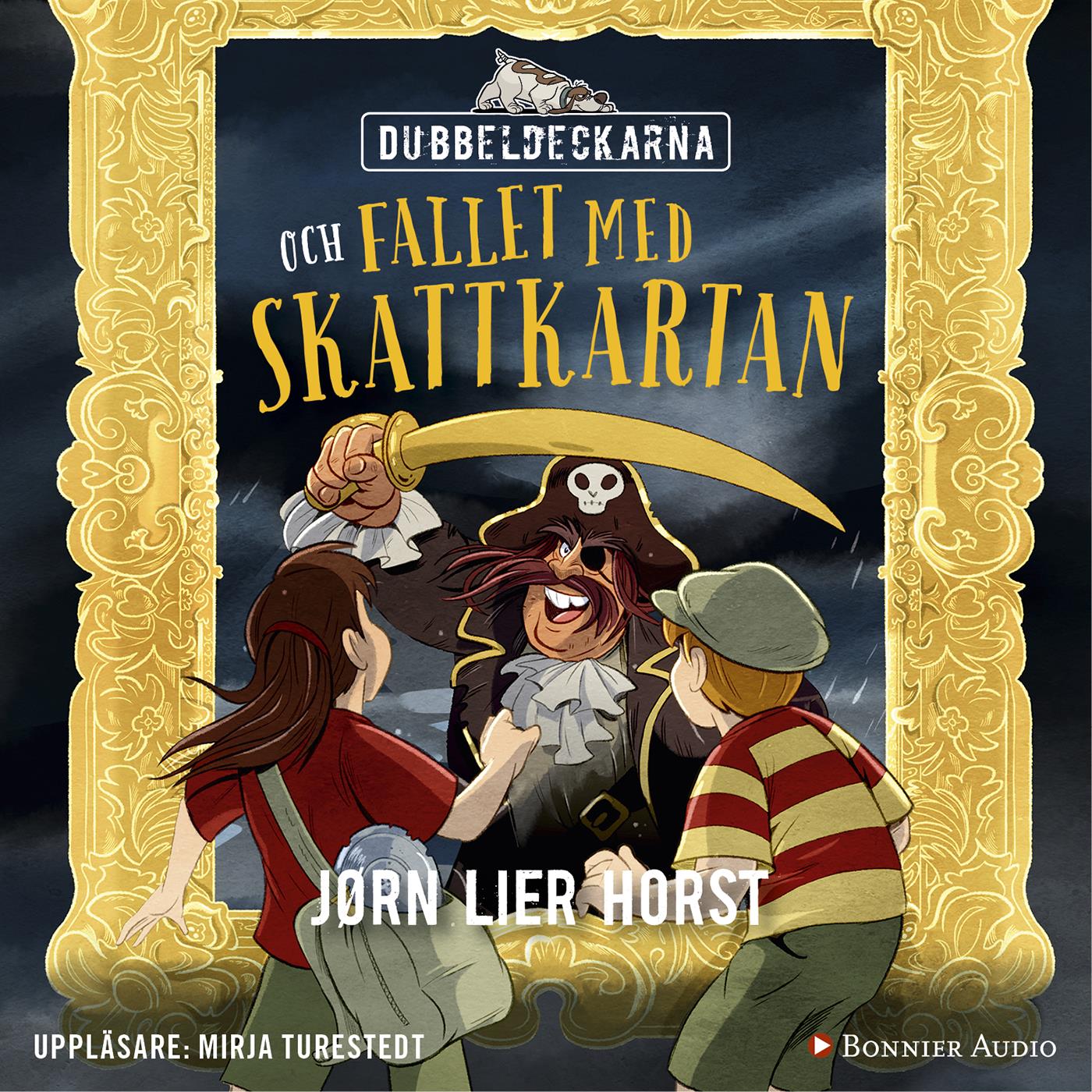 Dubbeldeckarna och fallet med skattkartan – Ljudbok