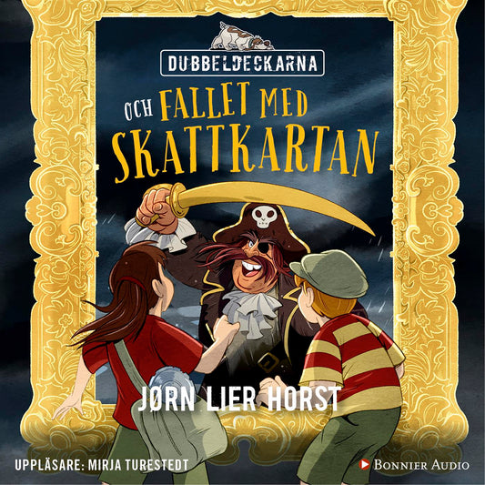 Dubbeldeckarna och fallet med skattkartan – Ljudbok