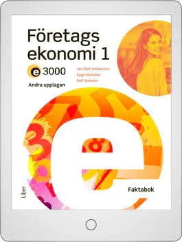 E3000 Företagsekonomi 1 Faktabok Onlinebok