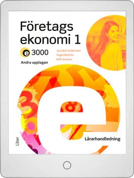 E3000 Företagsekonomi 1 Lärarhandledning (nedladdningsbar)