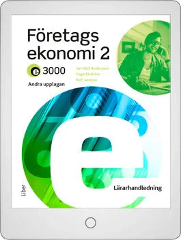E3000 Företagsekonomi 2 Lärarhandledning (nedladdningsbar)