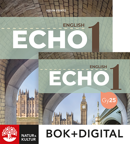 Echo English 1 Paket Bok+Digital