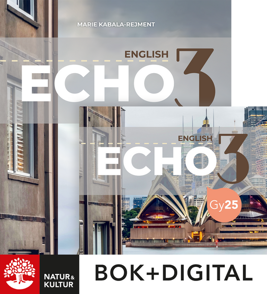 Echo English 3 Paket Bok+Digital