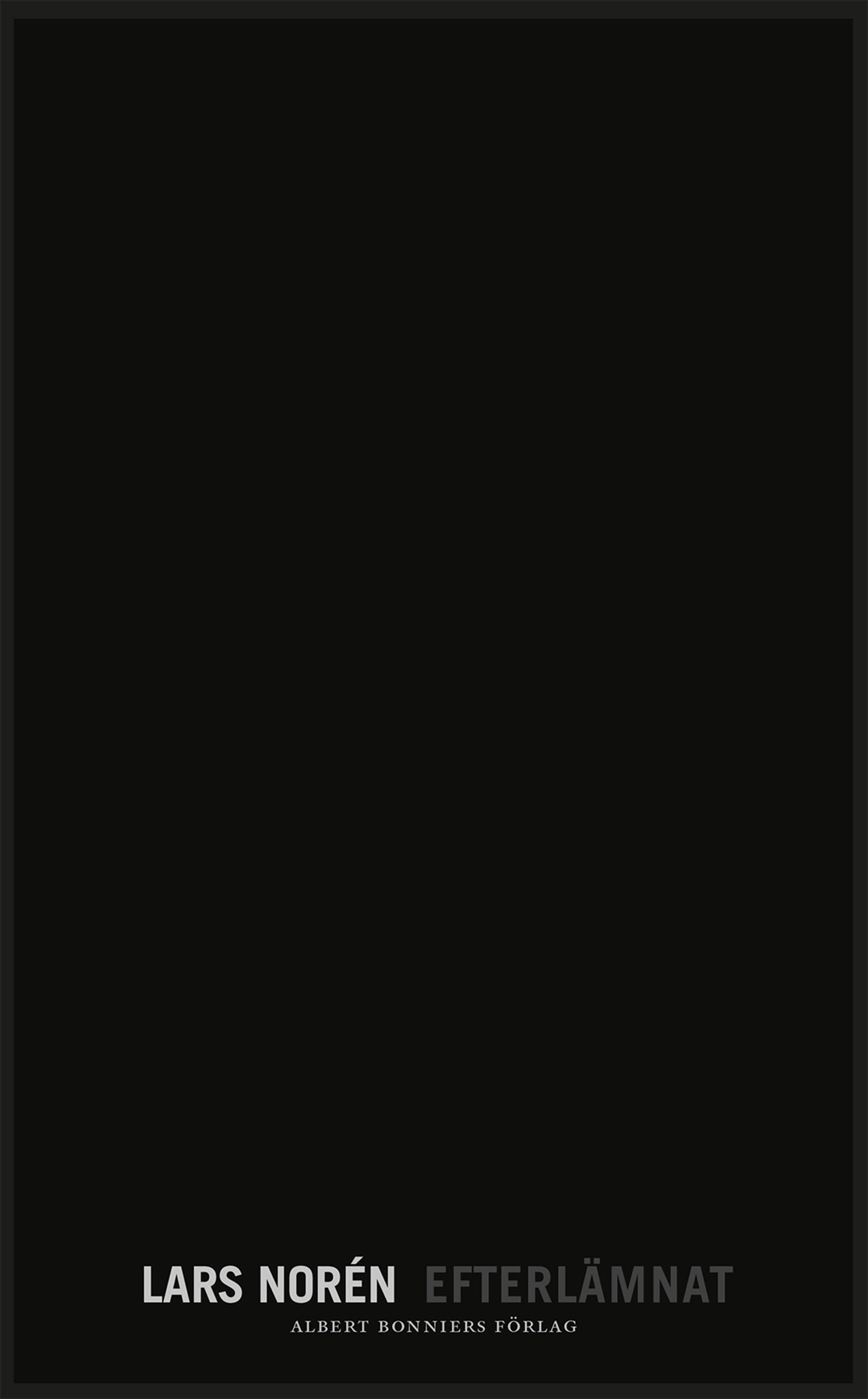 Efterlämnat – E-bok