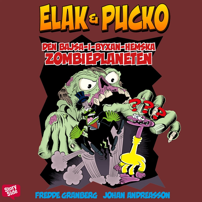 Elak & Pucko - den bajsa-i-byxan-hemska zombieplaneten – Ljudbok