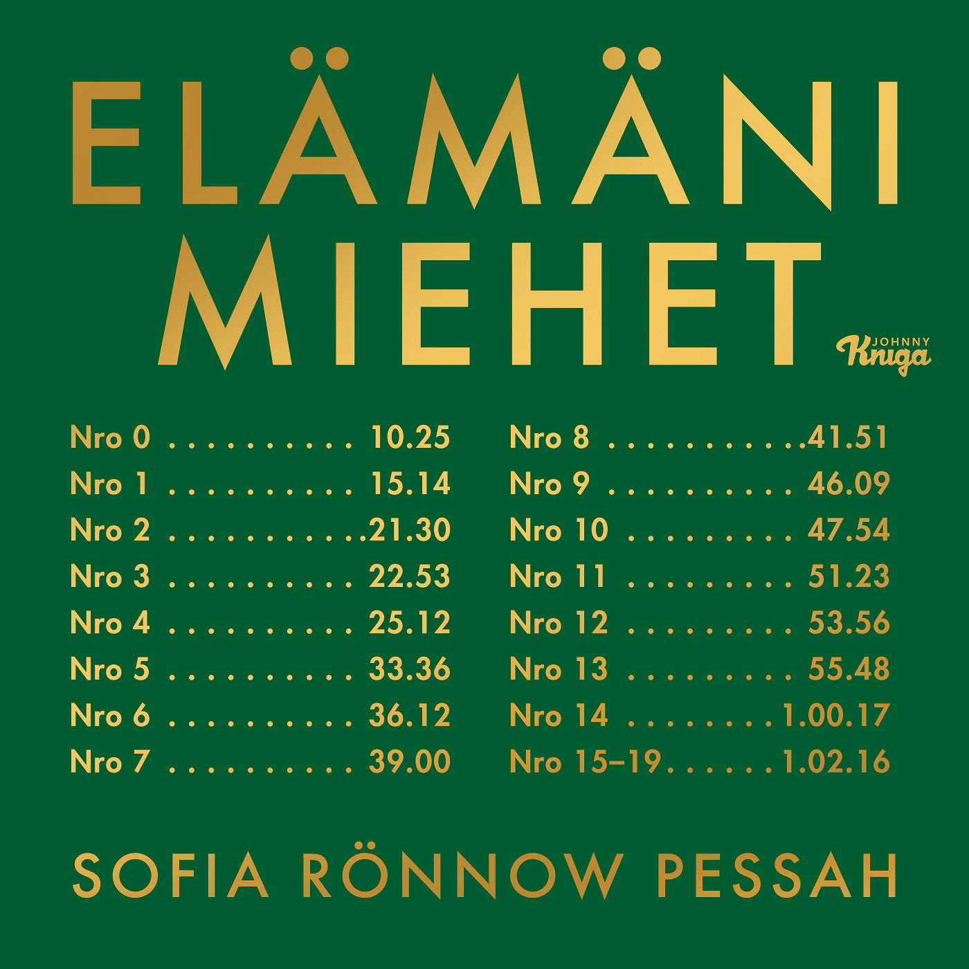 Elämäni miehet – Ljudbok