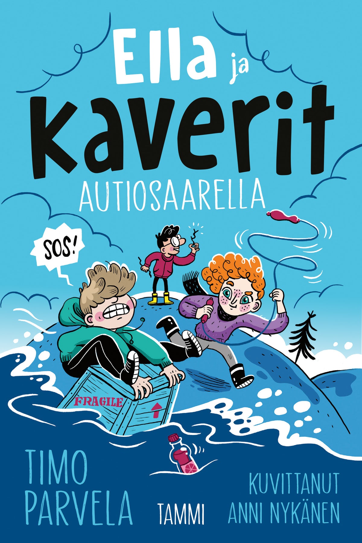 Ella ja kaverit autiosaarella – E-bok