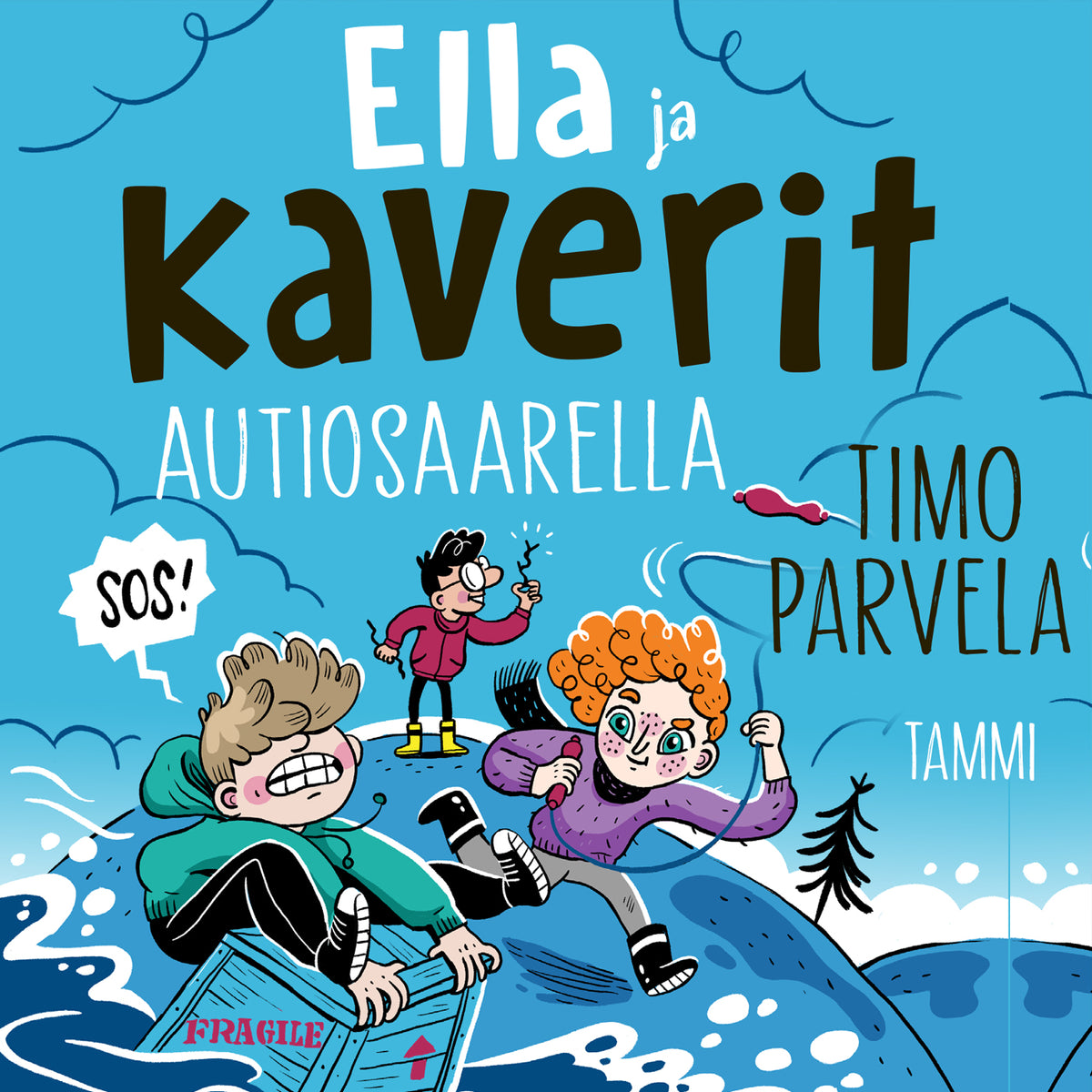 Ella ja kaverit autiosaarella – Ljudbok