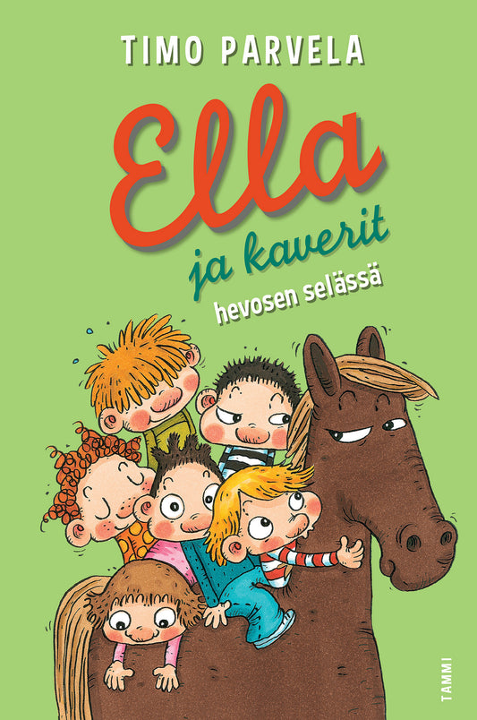 Ella ja kaverit hevosen selässä – E-bok