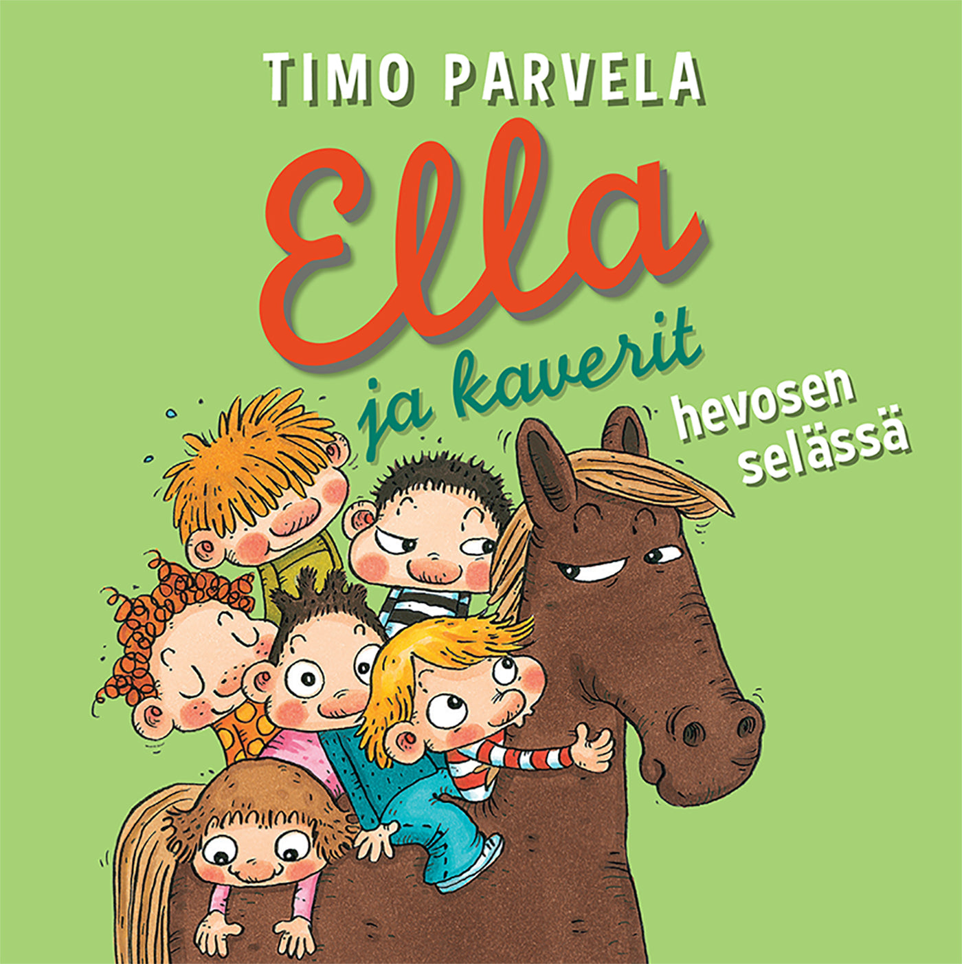 Ella ja kaverit hevosen selässä – Ljudbok