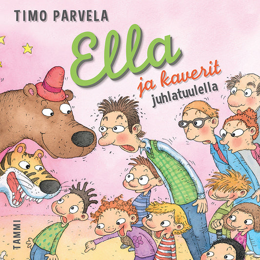 Ella ja kaverit juhlatuulella – Ljudbok