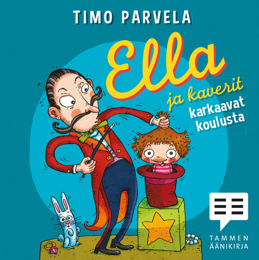 Ella ja kaverit karkaavat koulusta – Ljudbok