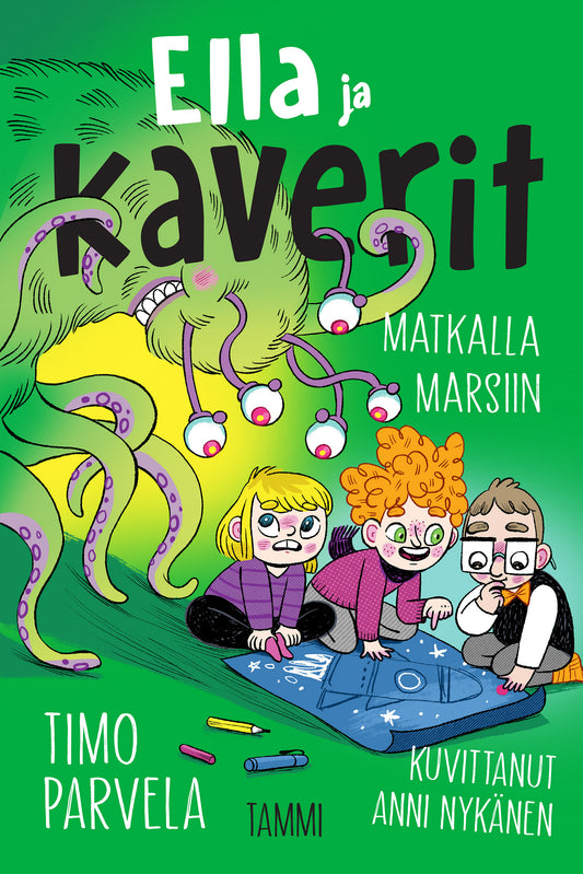 Ella ja kaverit matkalla Marsiin – E-bok