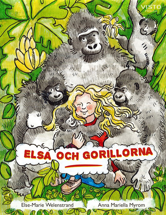 Elsa och gorillorna – E-bok