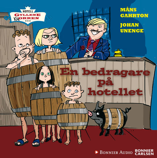 En bedragare på hotellet – Ljudbok