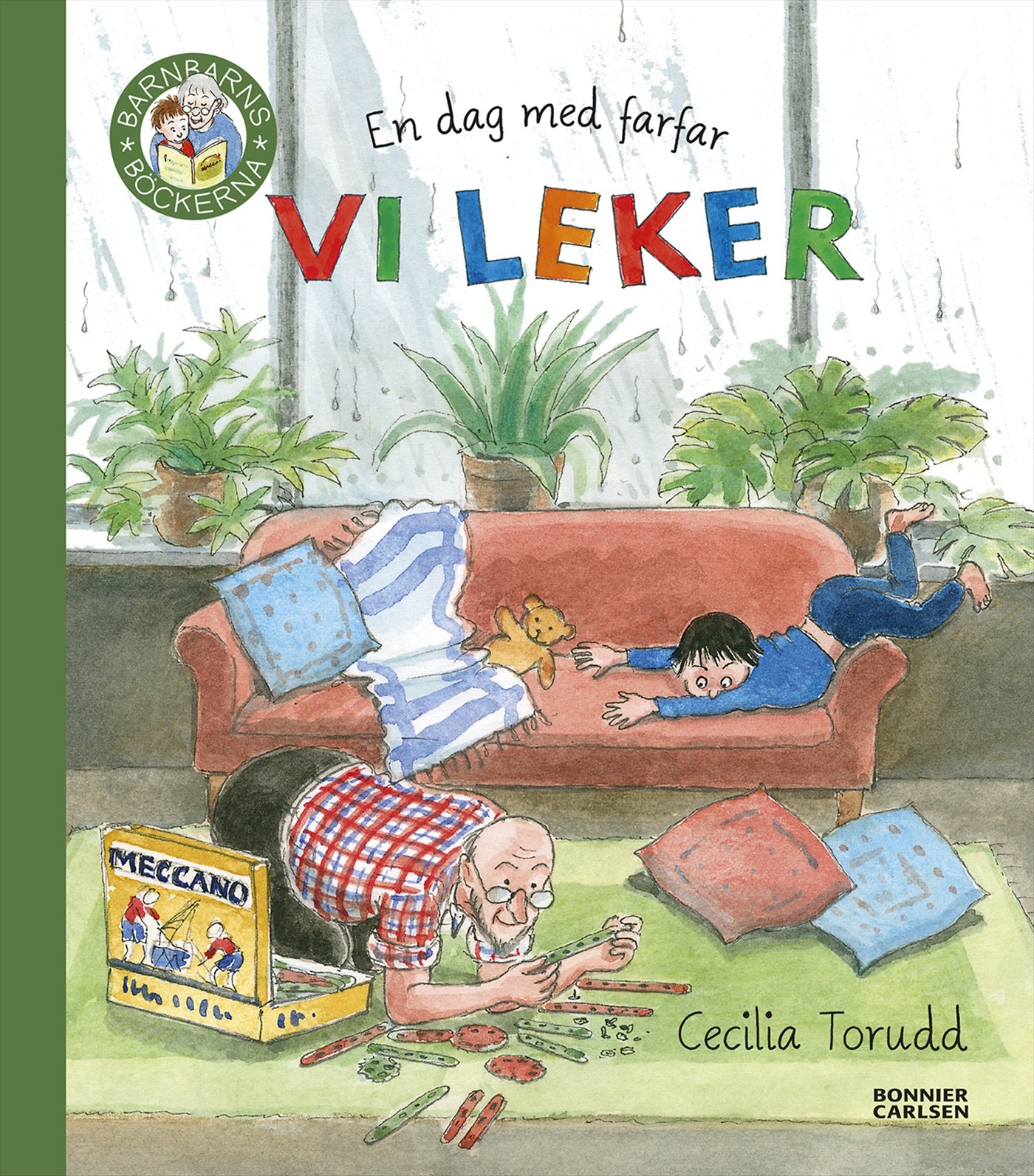 En dag med farfar : vi leker – E-bok