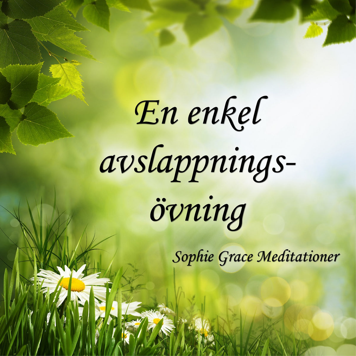 En enkel avslappningsövning – Ljudbok