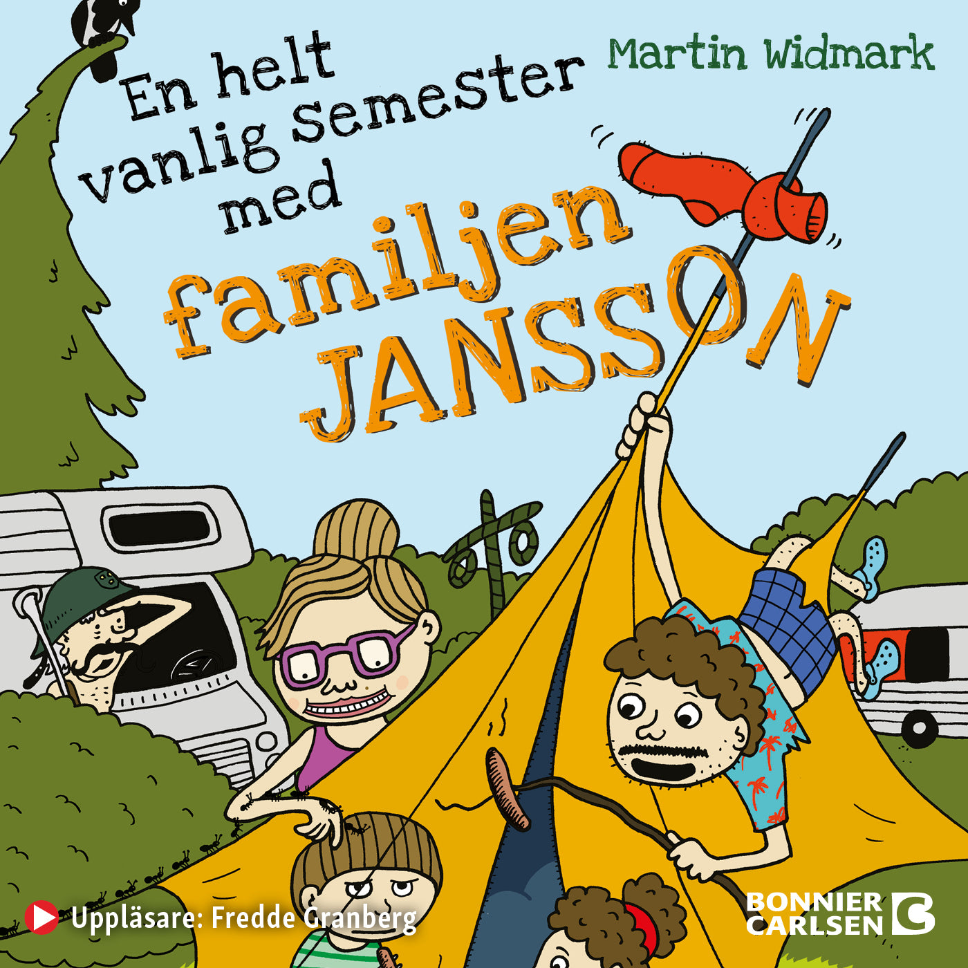 En helt vanlig semester med familjen Jansson – Ljudbok