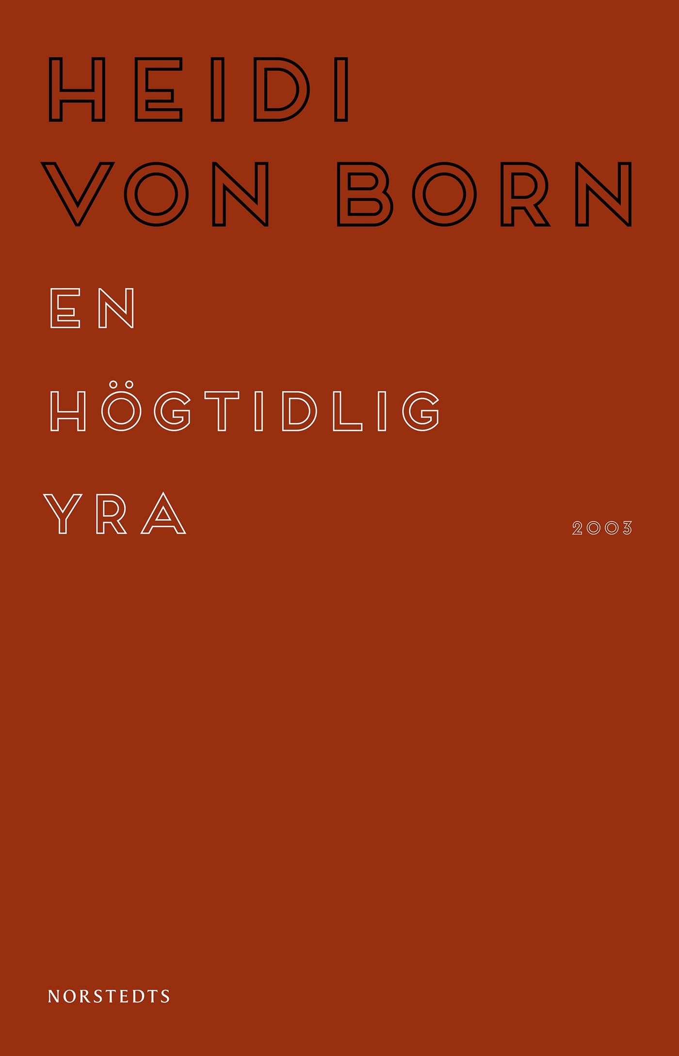 En högtidlig yra – E-bok