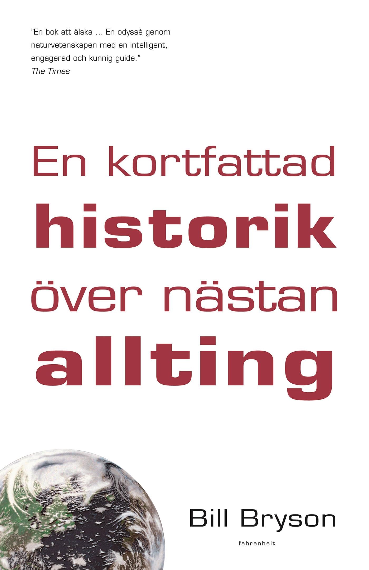 En kortfattad historik över nästan allting – E-bok
