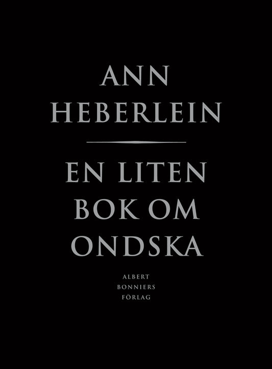 En liten bok om ondska – E-bok